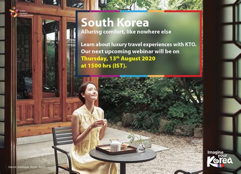 Korea To Conduct Webinar On Luxury Experiences On August 13 Tourism