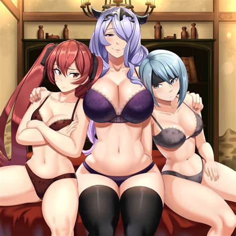 Camilla Selena And Beruka Fire Emblem And More Drawn By Castell