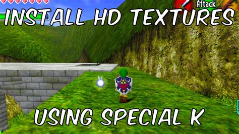 Legend Of Zelda Ocarina Of Time Pc Port How To Install Hd Texture