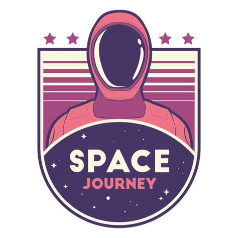 Logo De Viaje Espacial Diseño Editable