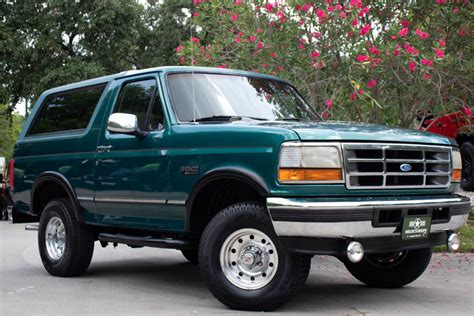 Used 1996 Ford Bronco Xlt For Sale 18995 Select Jeeps Inc Stock
