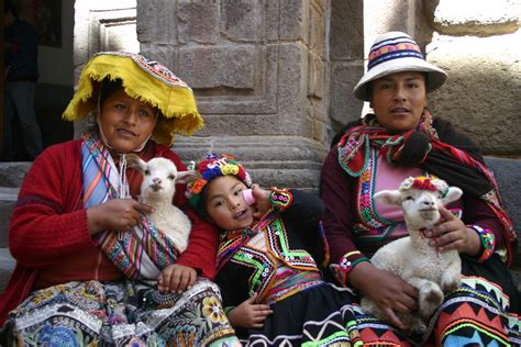 Spanish Quechua And Aymara Languages In Peru