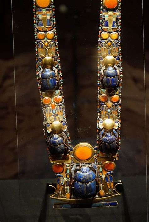 Tutankhamuns Necklace Ancient Origins Ancient Egyptian Jewelry