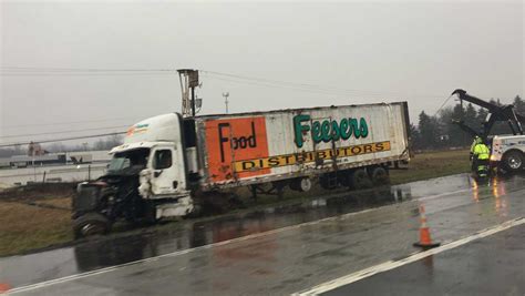 Tractor Trailer Crash Causing Backups On I 83