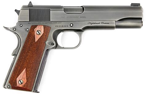 Nighthawk Custom Colt 1911 Series 70 45 Acp Pistol
