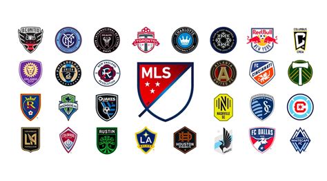 Mls The Major League Soccer And Club Logos Logowik