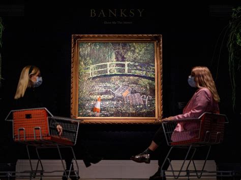 Banksy Has Still Got It The Elusive Artists Show Me The Monet