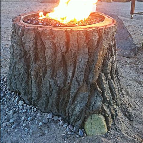 Tree Stump Fire Pit Project For Next Summer We Have The Perfect Stump