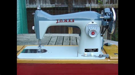 Antique Jones Hand Crank Sewing Machine Senturindel