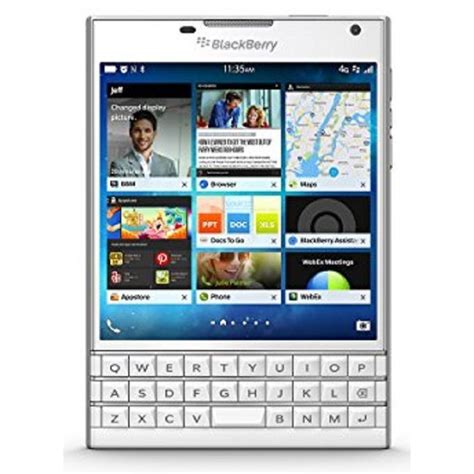 Blackberry Passport Q30 Lte 3gb Ram 32gb Rom 130mp Cell Phone White