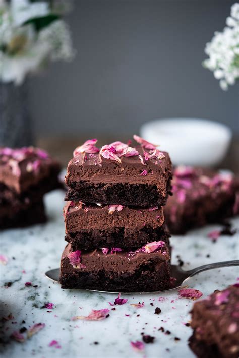 Fudgy Brownies With Chocolate Ganache Frosting Recipe The Feedfeed