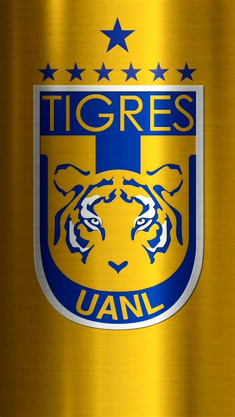 Escudo Tigres 7 Estrellas Redondeado Fondo De Pantalla Club De