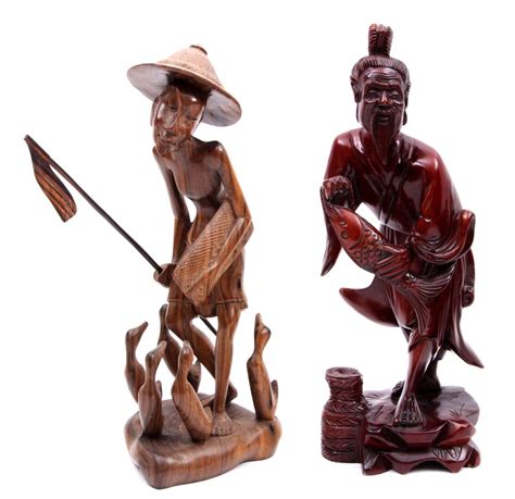 Sold Price Various Indonesian Wooden Sculptures Invalid Date Cet