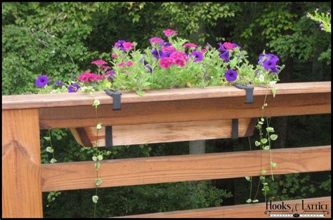 Diy Flower Boxes For Railings Planter Box Ideas