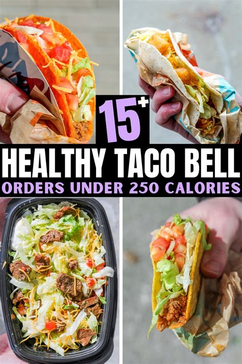 Healthy Taco Bell Orders The Diet Chef