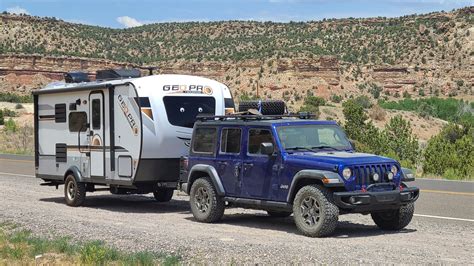 Towing A Camper Cross Country With A Jlu Jeep Wrangler Forums Jl