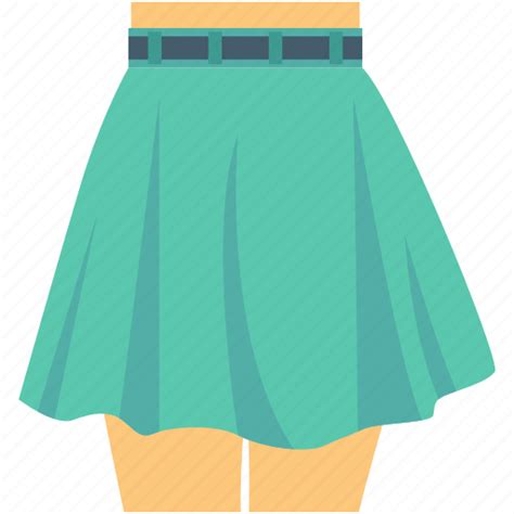 Clothes Garments Mini Skirt Skirt Woman Clothing Icon Download On