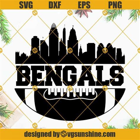 Bengals SVG PNG Bengals Clipart Cincinnati Bengals SVG Bengals