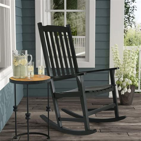 Outdoor Rocking Chairs For Porch Wooden Rocking Chair Patio Furniture