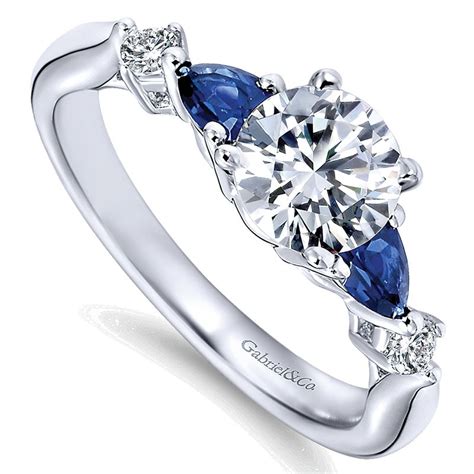 5 out of 5 stars, based on 1 reviews 1 ratings current price $18.99 $ 18. 14K White Gold Diamond ANd SApphire Twisted Shank With ...