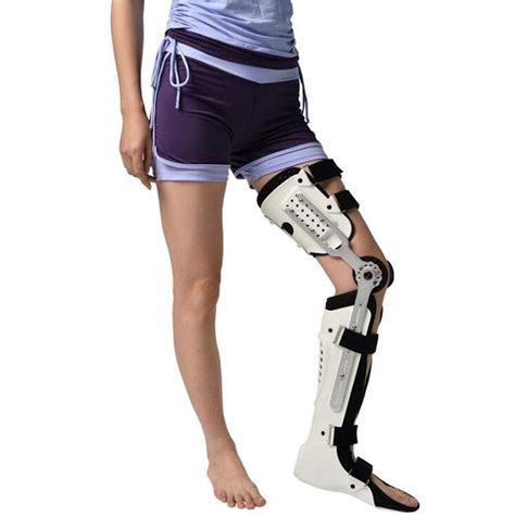 Buy Knee Ankle Foot Orthosis Brace With Walking Boots Brace Leg