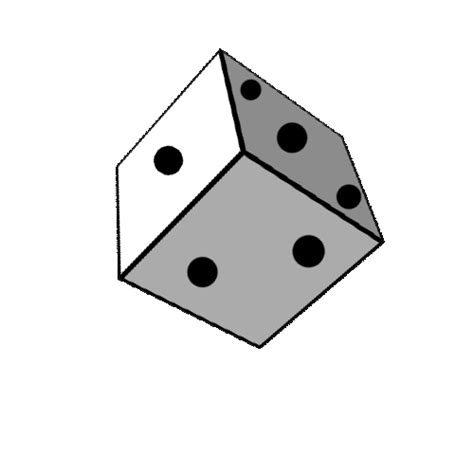 Rolling Dice Gif Transparent Clip Art Library