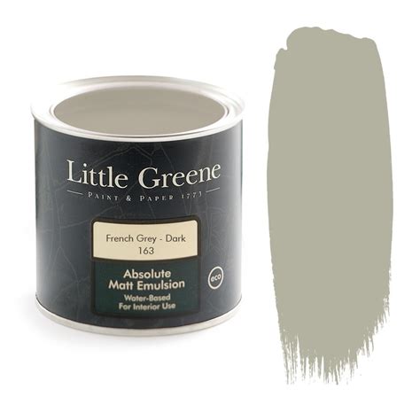 Little Greene Paint French Grey Dark 163 £400 Little Greene