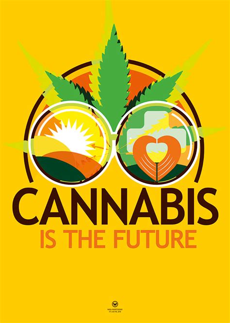 Cannabis Poster Art Medical Cannabis Exhibition On Behance