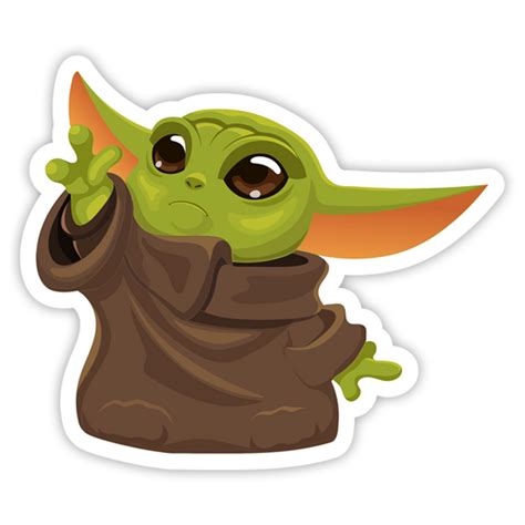 Baby Yoda Sticker