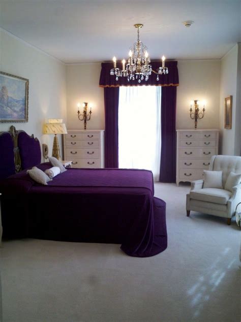 15 Luxurious Bedroom Designs With Purple Color