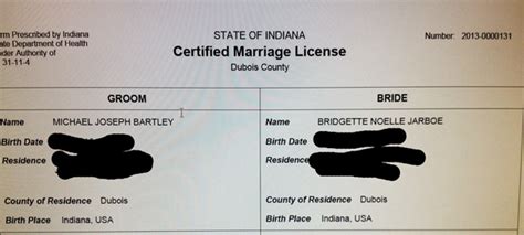 Same Sex Marriage Certificates Being Issued Dubois County Free Press