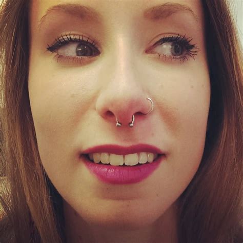 Nose Piercing And Septum Together Best Piercing Ideas