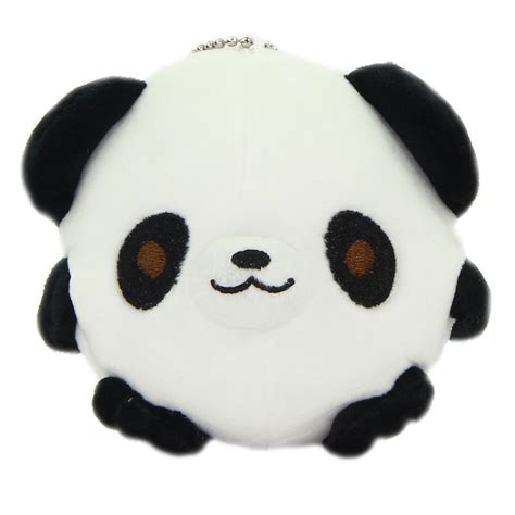 Panda Plush Doll Kawaii Stuffed Animal Soft Squishy Plushie Mochi Black