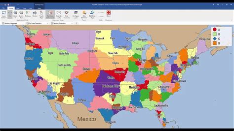 Memorizing a map is easy if you know how to do it. Create Zip Code & Territory Thematic Maps using AlignMix - YouTube