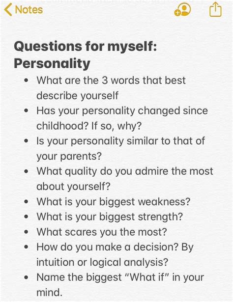Questions To Get To Know Yourself Artofit