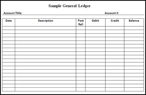 Likewise, they occur when the company buys goods or services on credit from its suppliers. General Ledger Template - e-commercewordpress