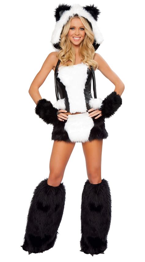 Sexy Panda Bear Costume M