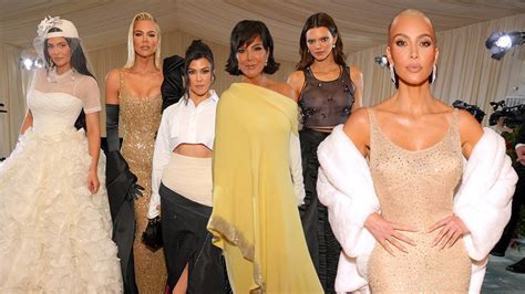 The Kardashians Met Gala 2022 Lookbook And All Their Outfit Details Capital
