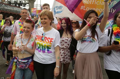 Glasgow Bursts With The Colours Of The Rainbow As Thousands Hit The