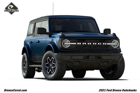2021 Ford Bronco Outer Banks Colors Specs Update Release Date Specs