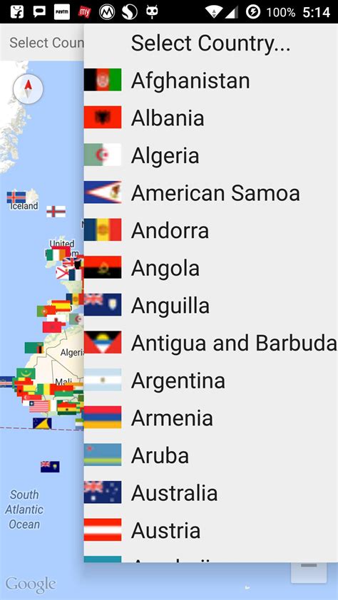 All Country Flags In Map For Android Apk Download