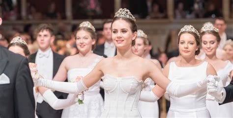 The Vienna Opera Ball Debutantes And Dancing Beau Monde Traveler