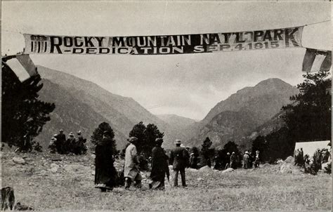 Early History Of Rocky Mountain National Park