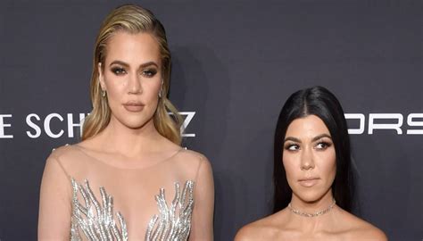 kourtney kardashian dishes on why she s not ‘as close to her sister khloé anymore