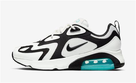 Nike Air Max 200 White Black Teal At6175 105 Release Date Info