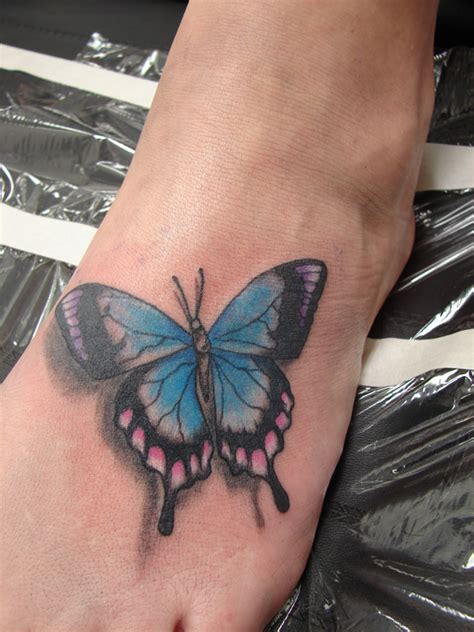 Butterfly Foot Tattoos ~ All About