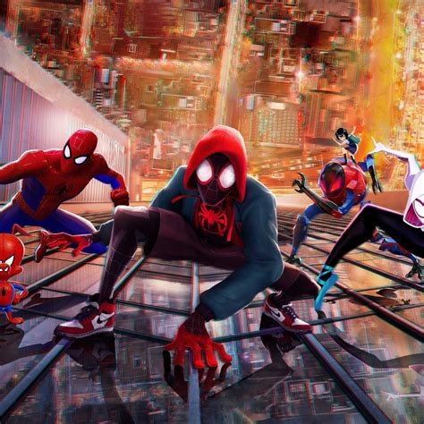 1080x1080 Resolution Spider Man Into The Spider Verse 2018 Movie