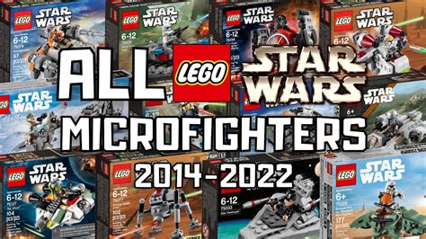 All Lego Star Wars Microfighter Sets 2014 2022 Youtube