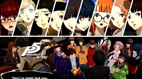 Persona 5 Royal All Girlfriends All Romance Scenes And Dates Female