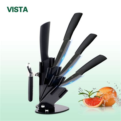 Kitchen Knives Ceramic Knives Accessories Set 3 Paring 4 Utility 5